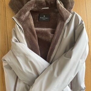 GORSKI Brown Fur Jacket